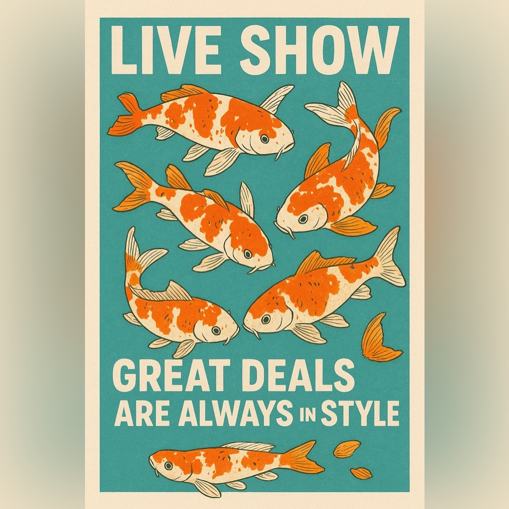 Live Show Only Mystery Box listing